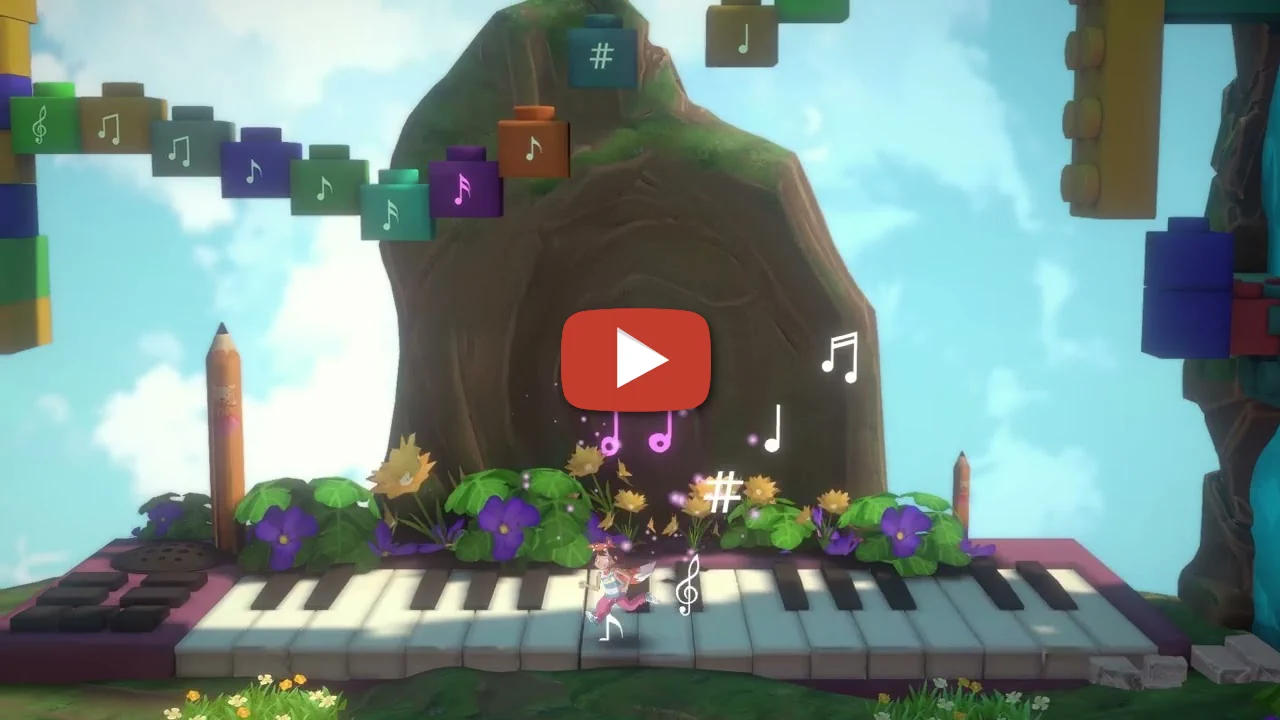 Desarrollo del videojuego Lost Twins 2 - la escena del piano