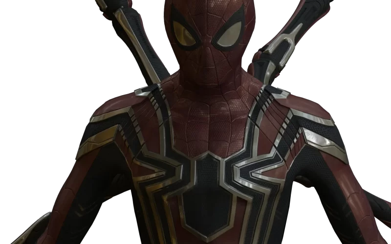 Iron Spider realizado en Cinema 4D 1