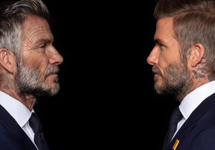 Envejecimiento facial de David Beckham