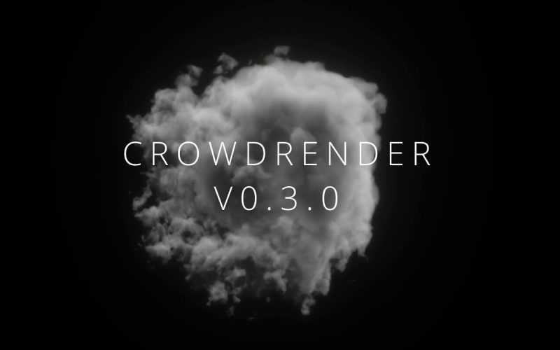 Crowdrender para render rápido en Blender
