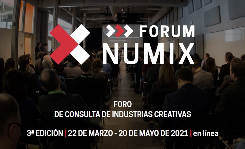 Numix Forum conferencias creativas resultantes de la fusión del Foro de consulta de industrias creativas organizado por Quebec y Numix.