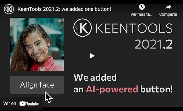 KeenTools FaceBuilder 2021.2 nuevas características