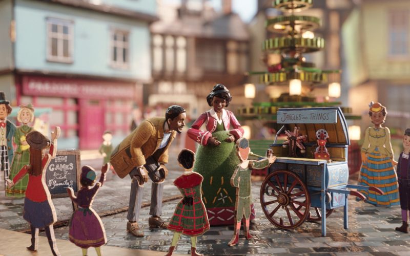 Framestore revela secuencias animadas tras bambalinas de la película Jingle Jangle, desarrollando un sistema para hacer que cada fuera única.