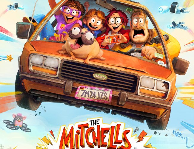 Los Mitchell contra las máquinas cine de animación, viene firmada por los responsables de películas como Lego, o Spider-Man.