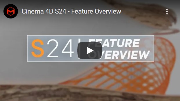 Maxon Cinema 4D S24, su última actualización solo para suscriptores del software de animación 3D, introduciendo un nuevo navegador de activos