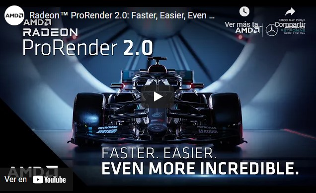 AMD ha publicado Radeon ProRender 3.1 para Blender y Maya