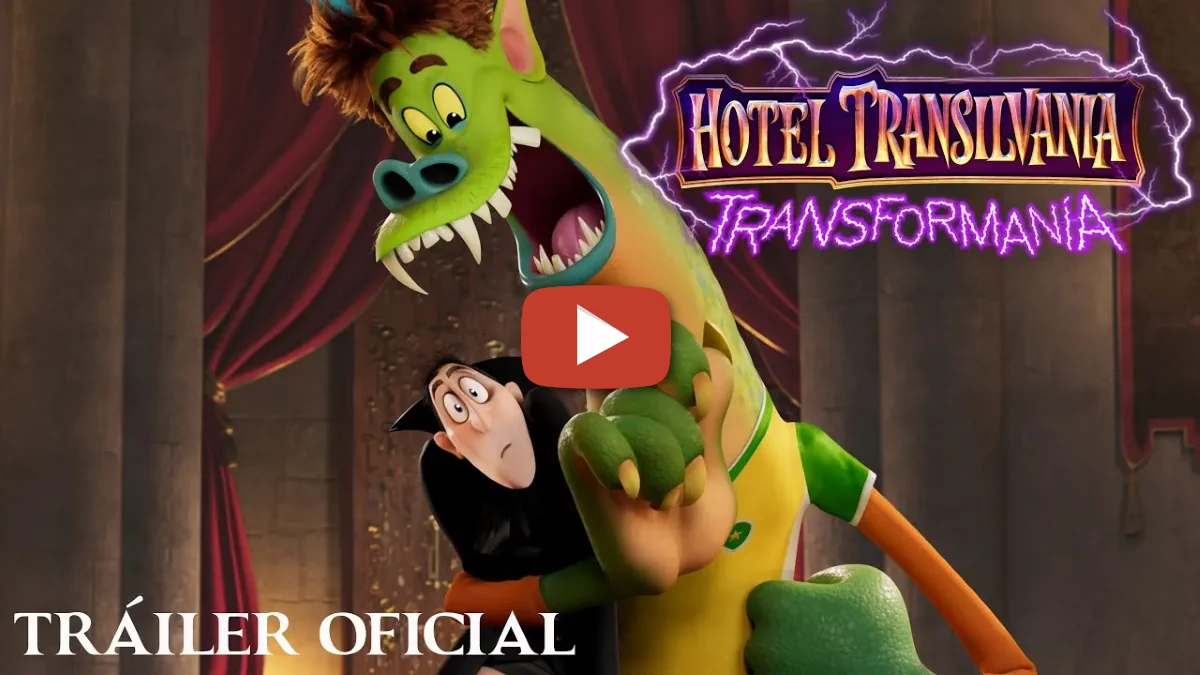 Hotel Transilvania desde Transformania repleto de monstruos - video