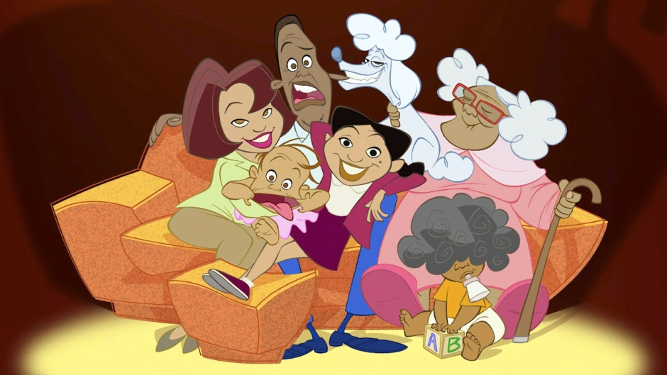 La familia Proud serie animada de Snipple.