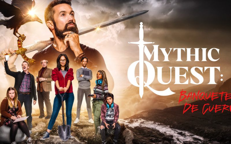 Mythic Quest desglose de efectos visuales. Un grupo de desarrolladores ha creado uno de los videojuegos más populares del momento.