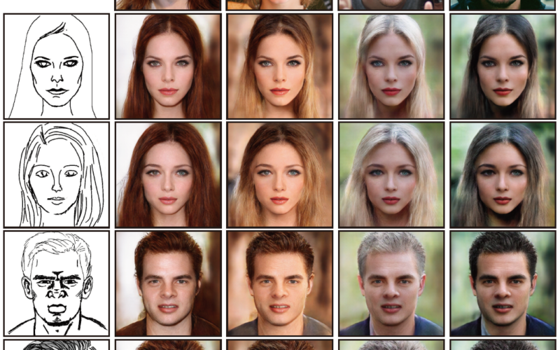 Deep Face Editing genera y edita rostros