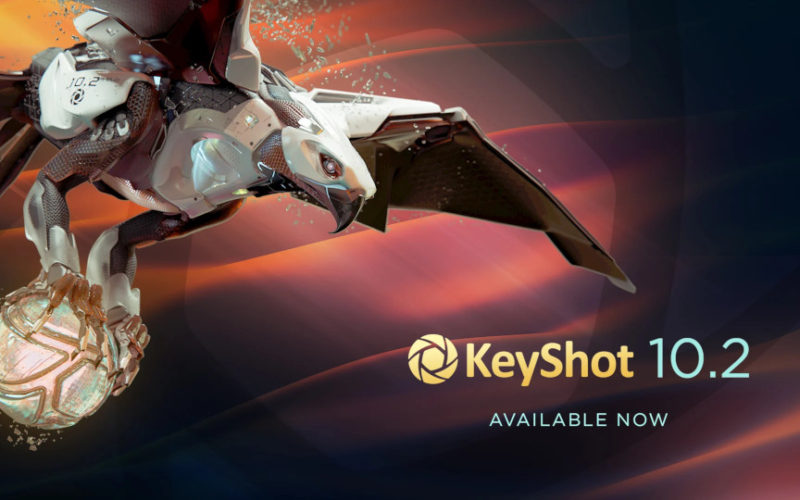 KeyShot 10.2 llega con algunos cambios importantes.