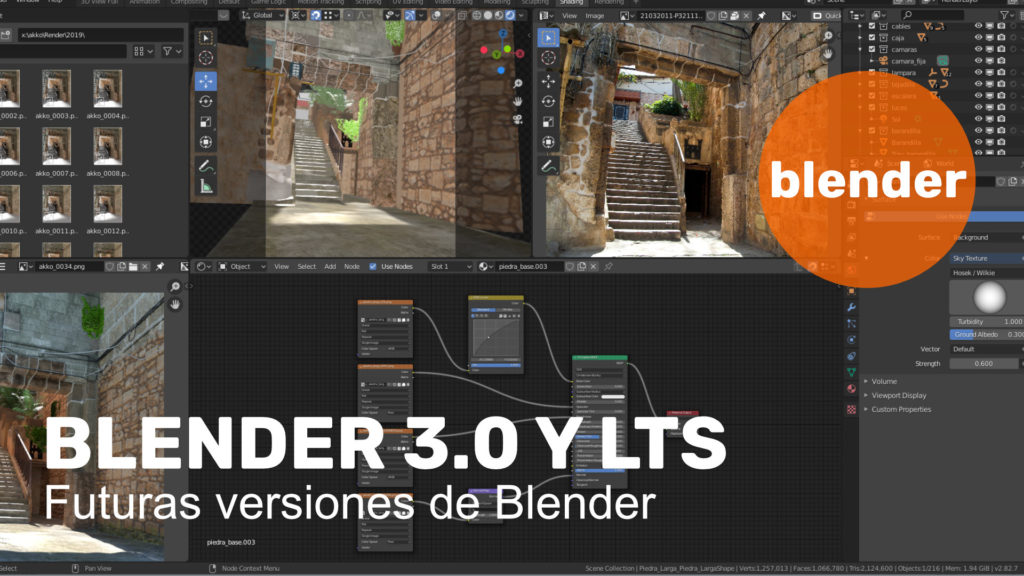 Blender 3.0 estará listo en en octubre de 2021