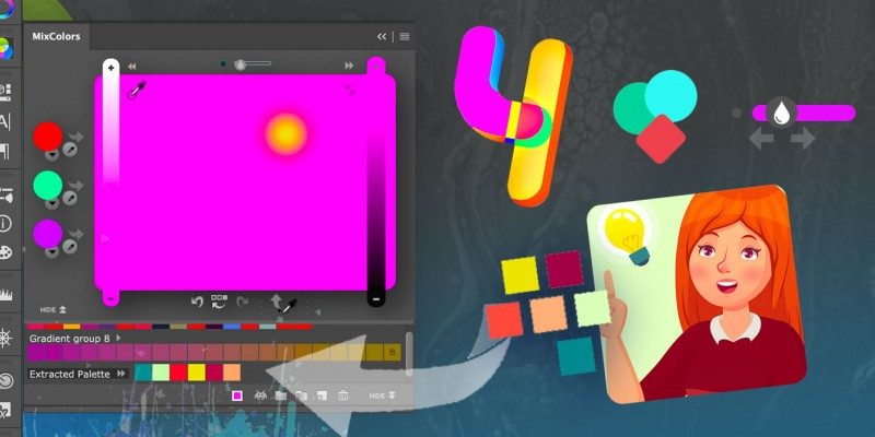Anastasiy Safari publica MixColors 4 para mezclar colores