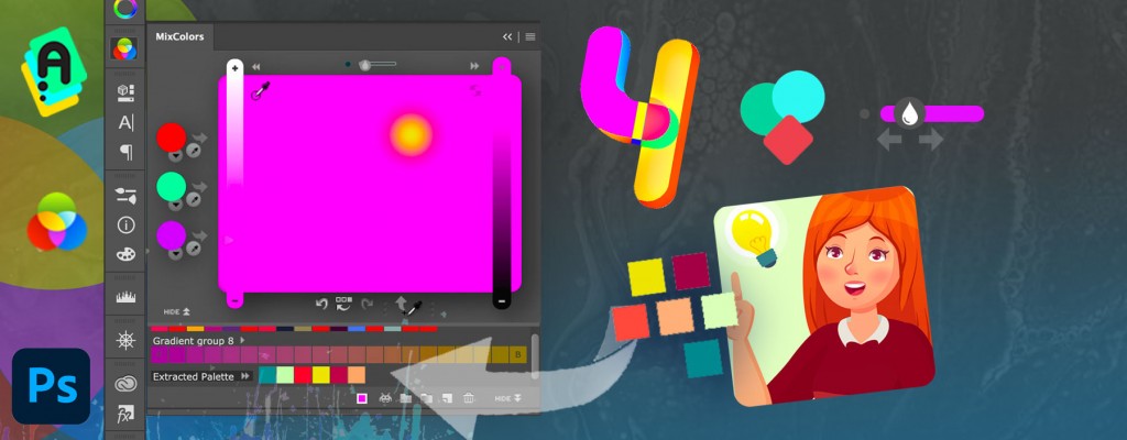 Anastasiy Safari publica  MixColors 4 para mezclar colores