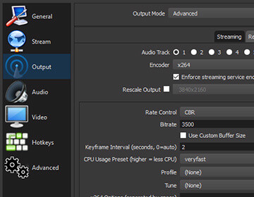 OBS Studio permite streaming y grabación de video y audio