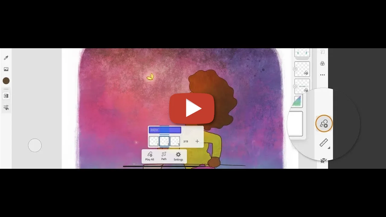 Animaciones en Adobe Fresco 3 - video