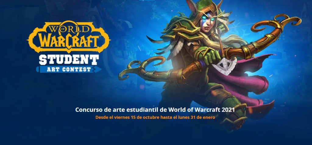 Concurso artístico World of Warcraft 2021 