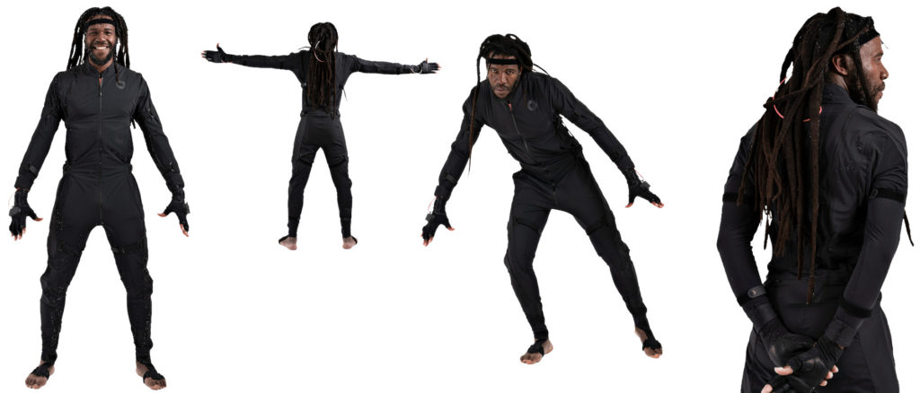 Smartsuit Pro II traje para captura de movimiento fabricado por Rokoko