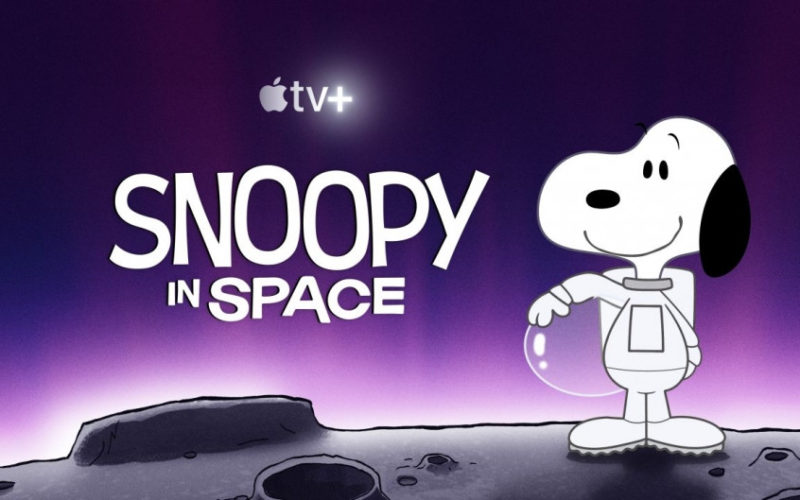 Snoopy serie animada en el espacio