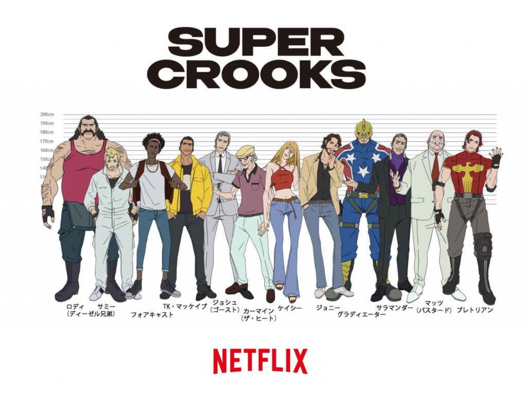 Super Crooks serie anime de Mark Millar
