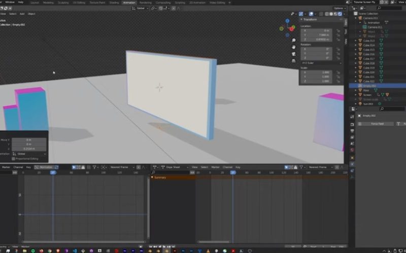 BlenderAe conecta Blender y After Effects