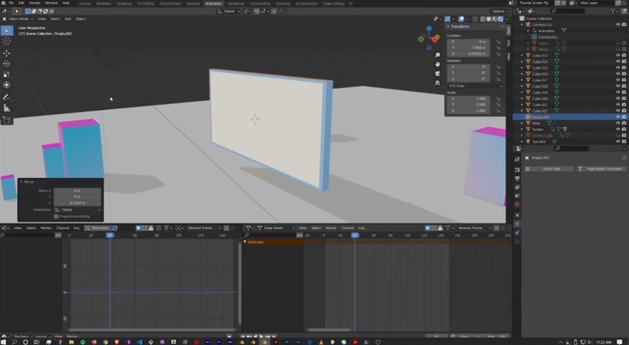 BlenderAe conecta Blender y After Effects