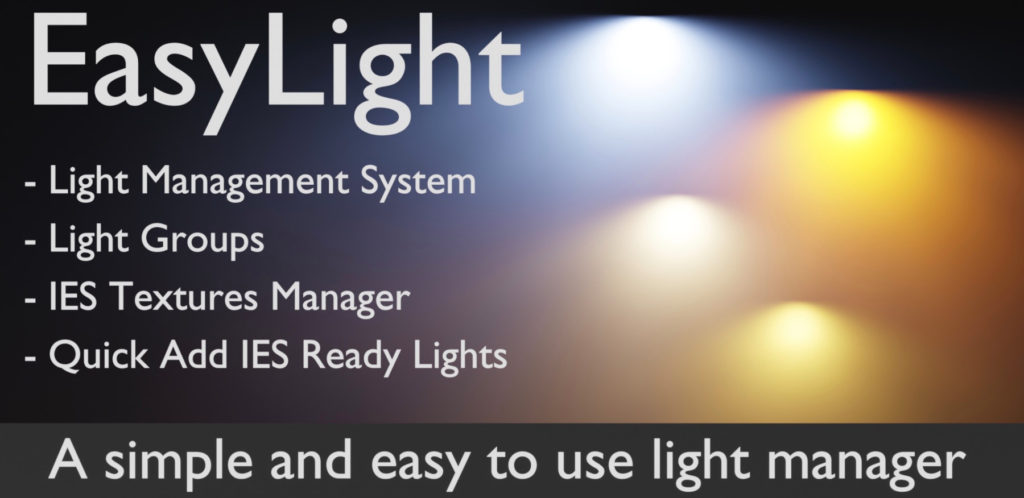 EasyLight simplifica el proceso de iluminación