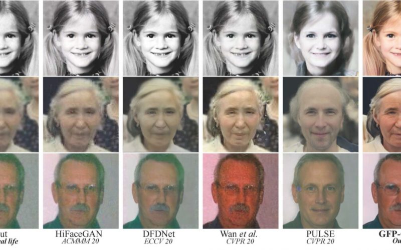 GFP-GAN restaura fotografías faciales