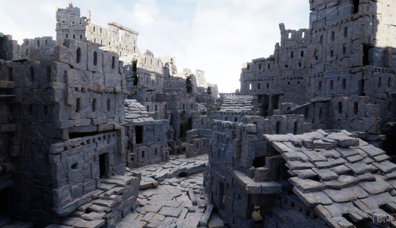 Diseñar una ciudad antigua en 3DCoat y Blender