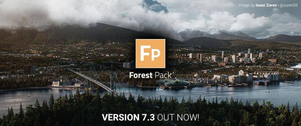 Forest Pack agrupa transformaciones grupales