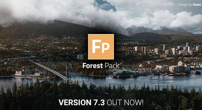 Forest Pack agrupa transformaciones grupales