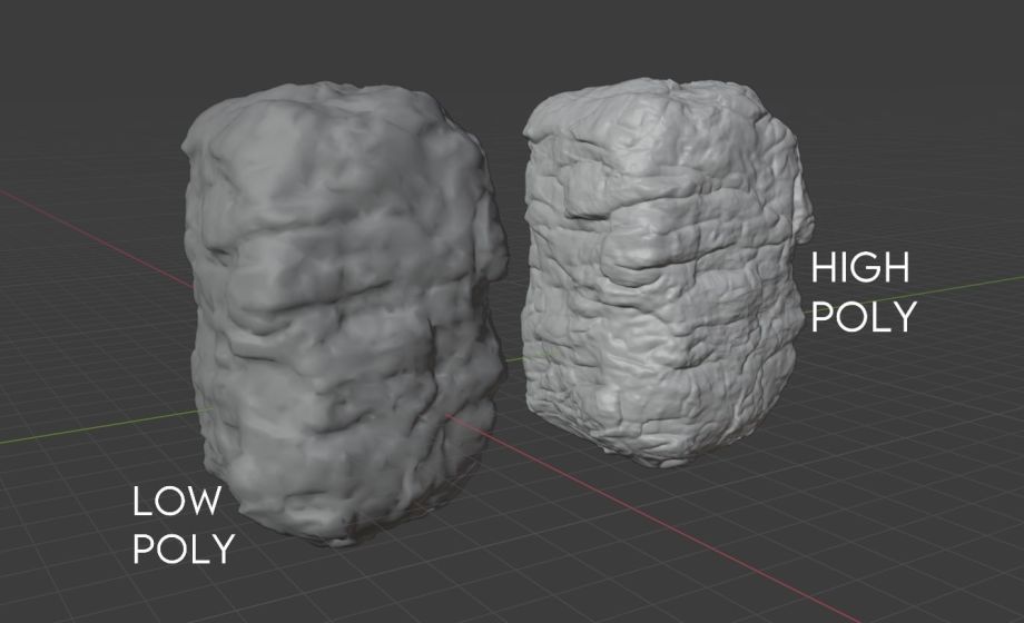 Las rocas en un proyecto 3D - Mezclar estilos arquitectónicos