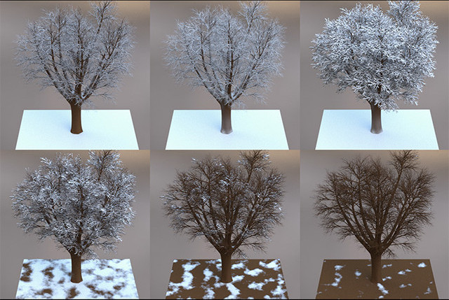 Snow Effect genera nieve para 3ds Max
