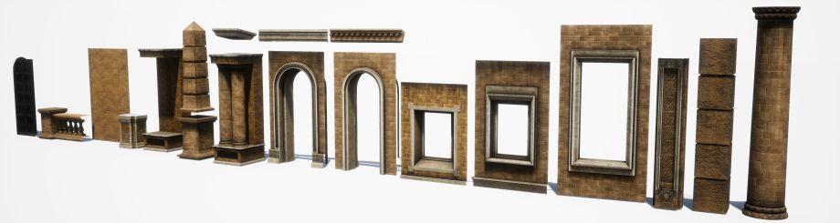 Texturizar piezas modulares 3D