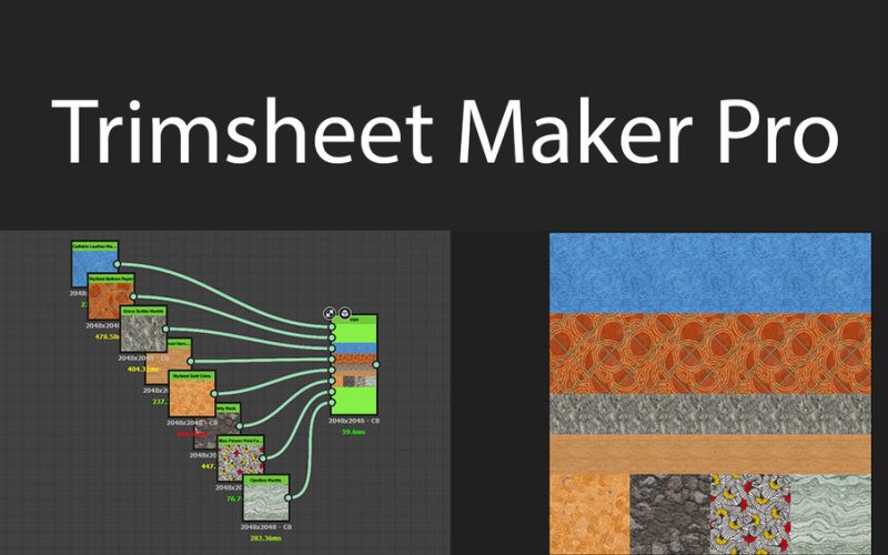 Trimsheet Maker Pro crea mapas combinados