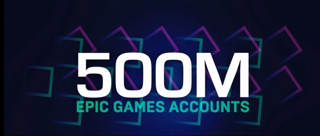 500 millones de cuentas en Epic Games