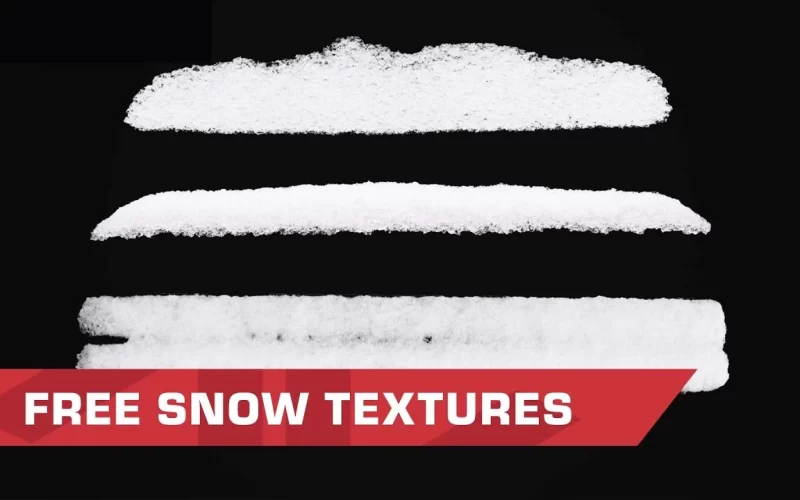 Texturas de nieve gratuitas de ActionVFX
