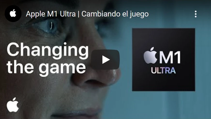 Apple M1 Ultra cambiando el juego