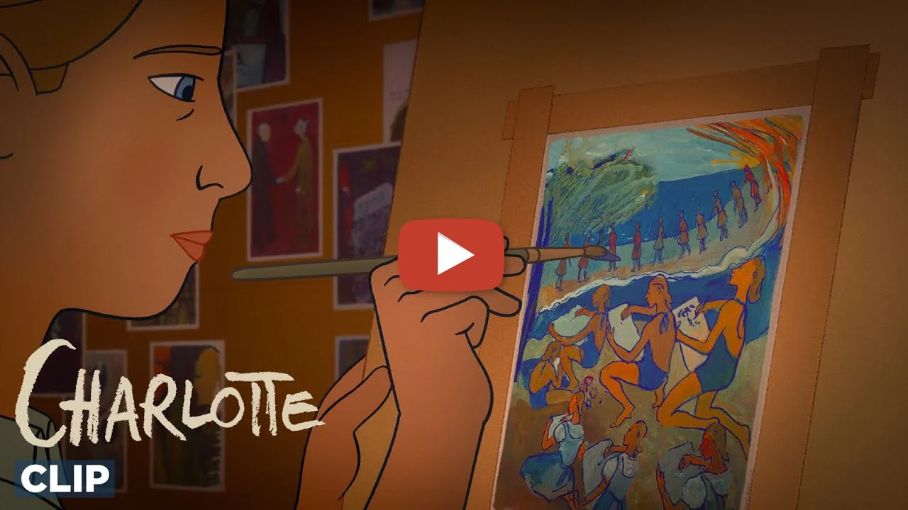 Charlotte Salomon pintó la historia de su vida - video en Youtube