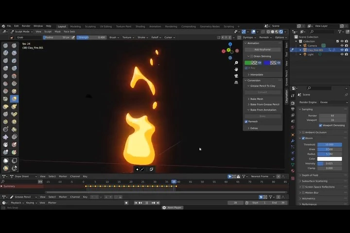 Claymation crea animaciones stop-motion en Blender