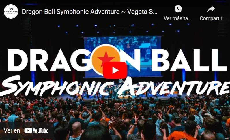 Dragon Ball Symphonic Adventure - video de YouTube