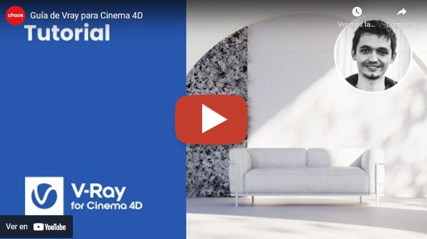 Guía de Vray para Cinema 4D - video en YouTube