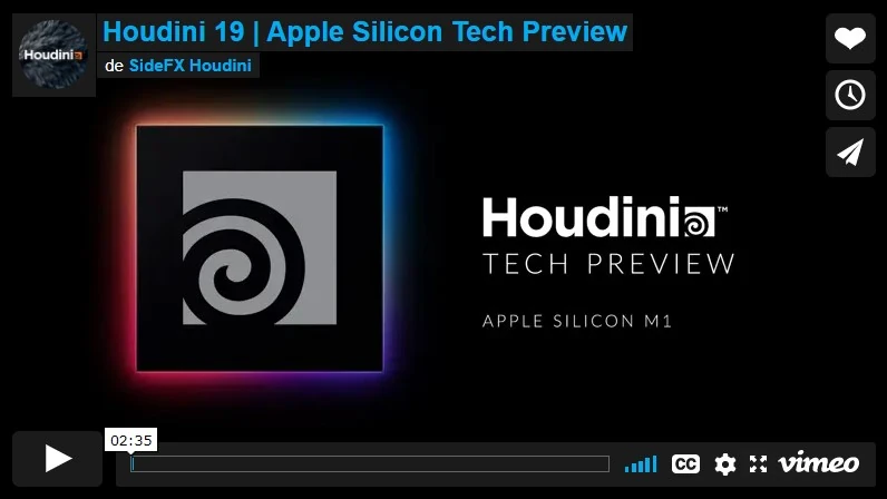 Houdini 19 Apple Silicon - video en Vimeo