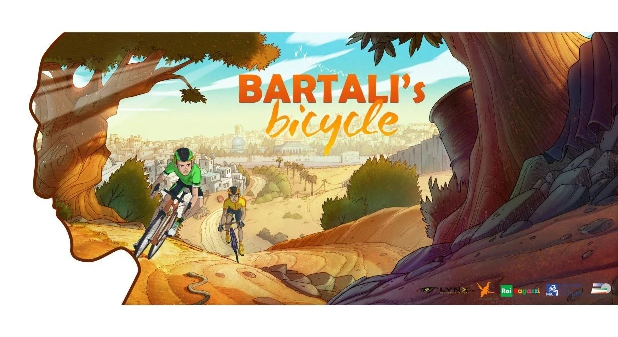 La bicicleta de Bartali película animada en 2D