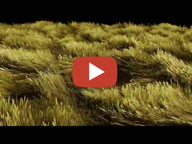 shader de hierba geométrica con Rhea - video en YouTube