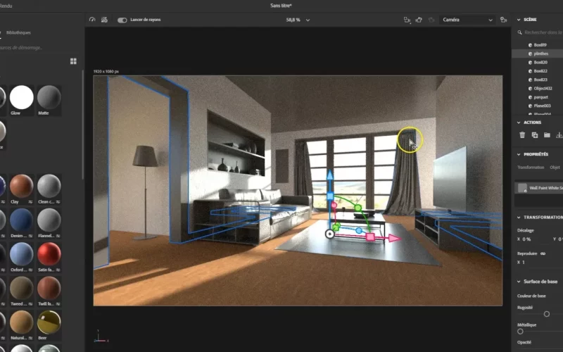 Crear fotografías virtuales con Adobe Substance 3D Stager 1.2