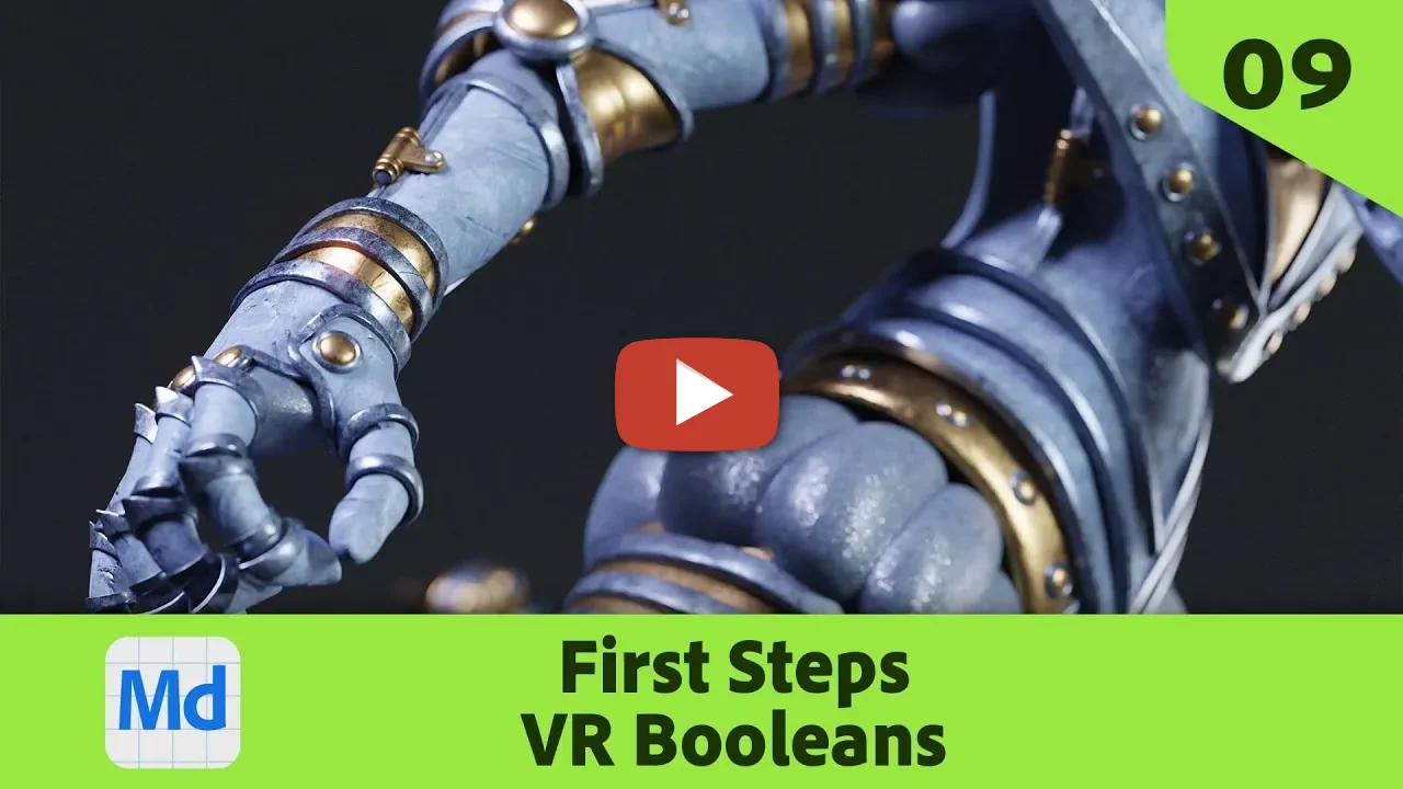 Substance 3D Modeler VR - Primeros pasos con booleanas