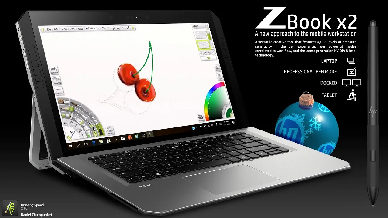 Habilitar el modo de gráficos híbridos en HP ZBook x2 G4
