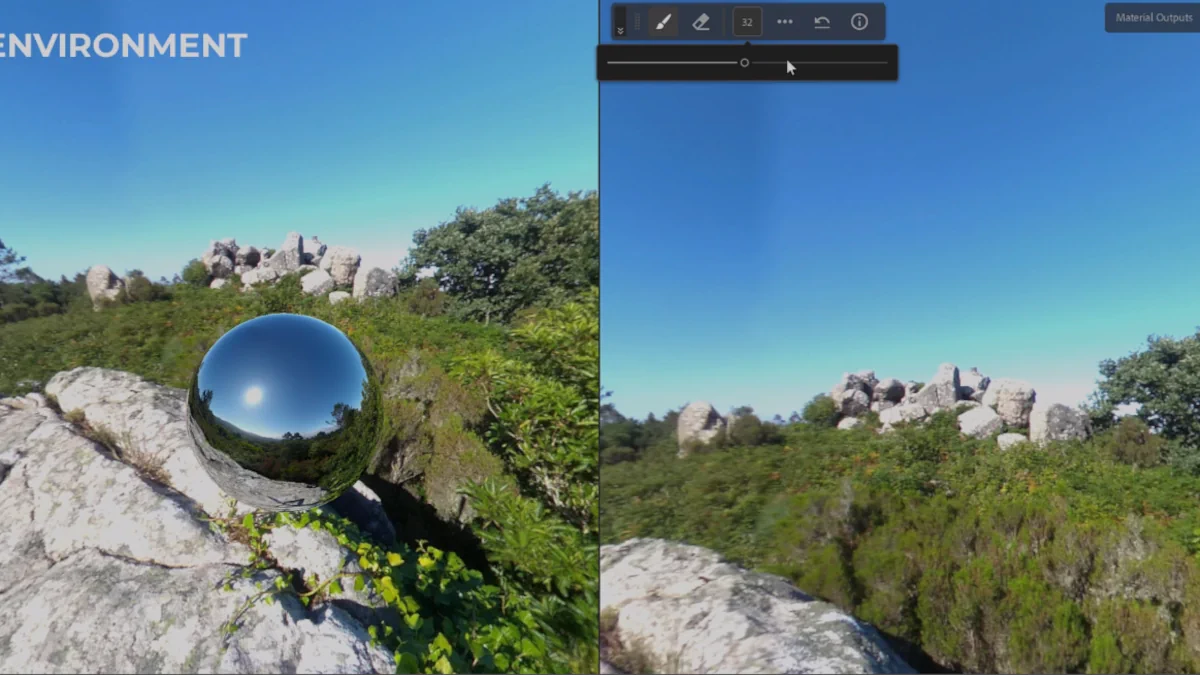 Luces de entorno e imágenes 360 grados con Substance 3D Sampler 3.3