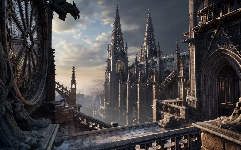 Arquitectura gótica en Unreal Engine 5